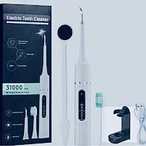 {SEALED} Electric Tooth Cleaner Oral Irrigator - New In Box Clean Teeth Vibrates